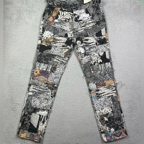 MNML Patchwork Panel Blanket Pants